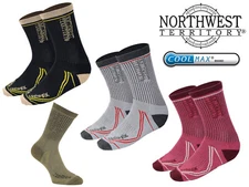 Northwest Territory Hiking Socks Mens Womens Trek and Trail Walking Coolmax 