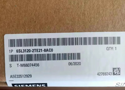 NEW SIEMENS 6SL3120-2TE21-8ACO 6SL3 120-2TE21-8ACO
