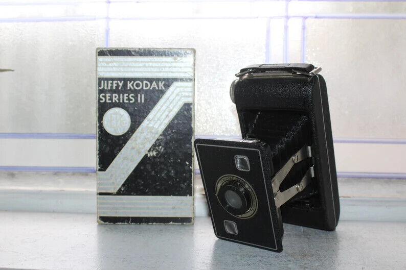 Vintage Folding Camera Jiffy Special sale item Kodak Series with Box Atlanta Mall 1940s II