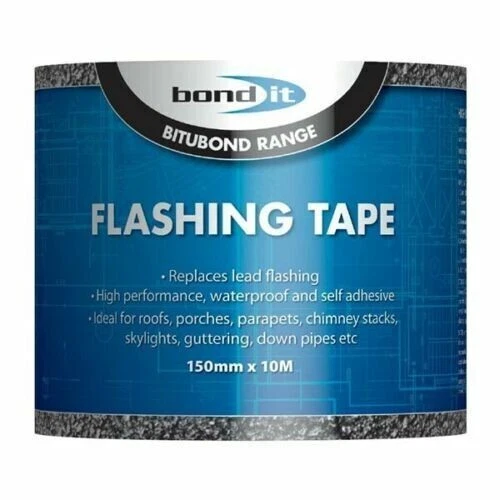Bond It Flashing Tape, Peel & Seal self-Adhesive & Flexible 150mm x 10Metres - Picture 3 of 7