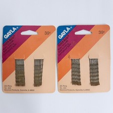New Old Stock Gayla Hold-Bob Bobby Pins 40 Pins Total NEW Women s