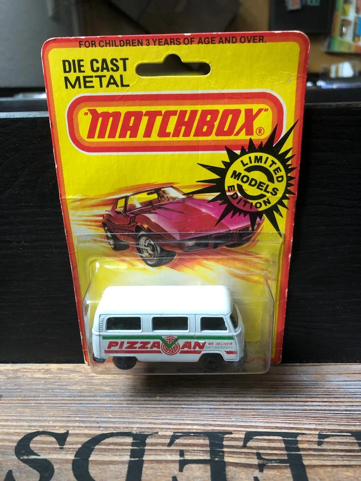 Matchbox Superfast no.23A-8.Rare Pizza Version Mint OVP never opened von 1980 - Bild 3 von 4