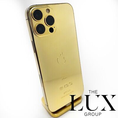 24k Iphone 13 Pro Max 1 Tb Gold Plated Unlocked Brand New Gsm Cdma Custom Ebay