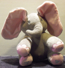 Musical Elephant Singing Peek-a-Boo Plush Toy Animated and Interactive