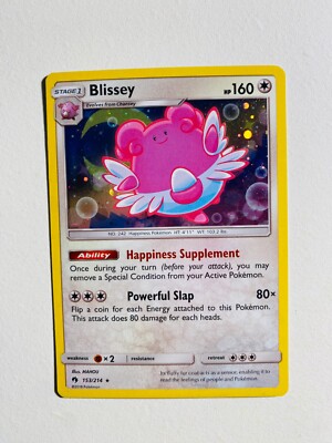 blissey 150 pokemon card value 2023 POKEMON MCDONALD'S BLISSEY STAGE 1 #012/015 HP 150