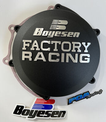Boyesen Clutch Cover YAMAHA YZ250F 19-26, YZ250FX 20-26, WR250F 20-26 Black