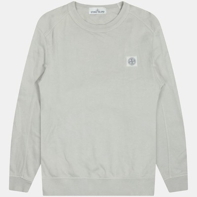 Stone Island Grey Compass Patch Sweatshirt Size Small / Size S / Mens / Gre...