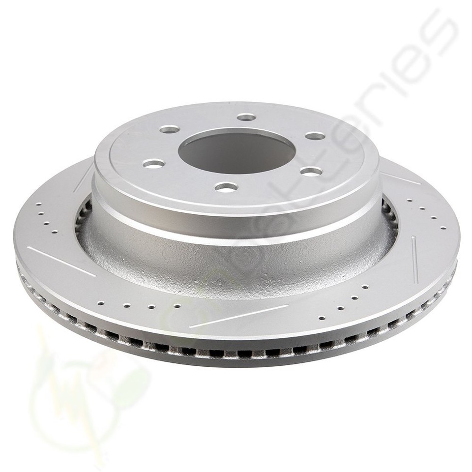 Rear Brake Rotors And Ceramic Pads For Ford F150 XLT Lariat 20142018