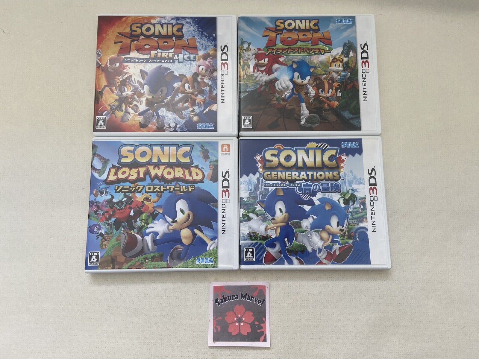 Nintendo Wii, PS3 Lot & Sonic Boom: Fire And Ice For 3DS w/ Bonus DVD, Games