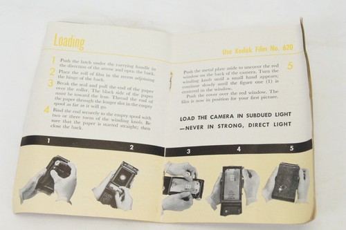 Kodak Vigilant Junior Six-20 Folding Camera Original Box + Instructions - Picture 9 of 12