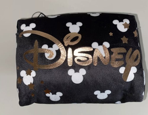 DISNEY Primark Mickey Minnie mouse maquillaje para viaje Bolso Neceser  Negro Y Dorado | eBay