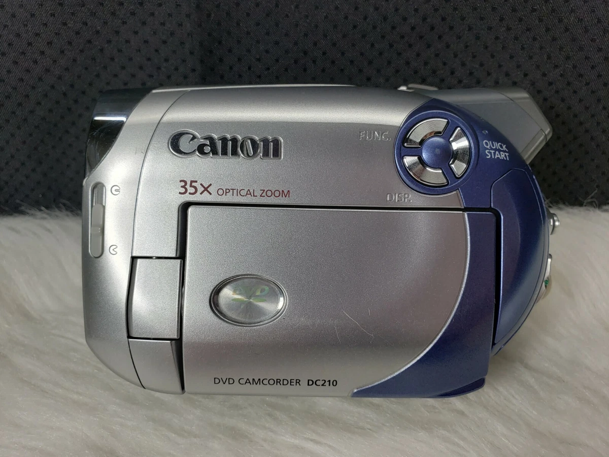 Escrupuloso bueno Recientemente canon dvd camcorder dc210 software