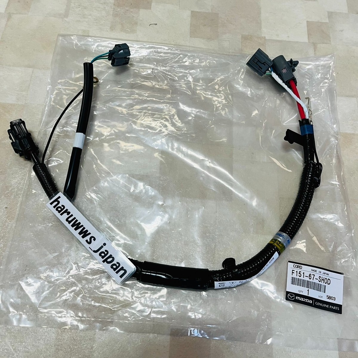 Mazda RX 8 操舵 Genuine Mazda 2004-2011 RX-8 SE3P Steering Gear Wire Harness F151