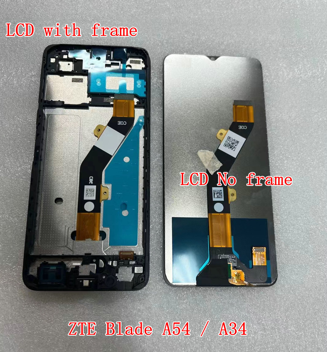For ZTE Blade A34 A54 LCD Display Touch Screen Digitizer Assembly