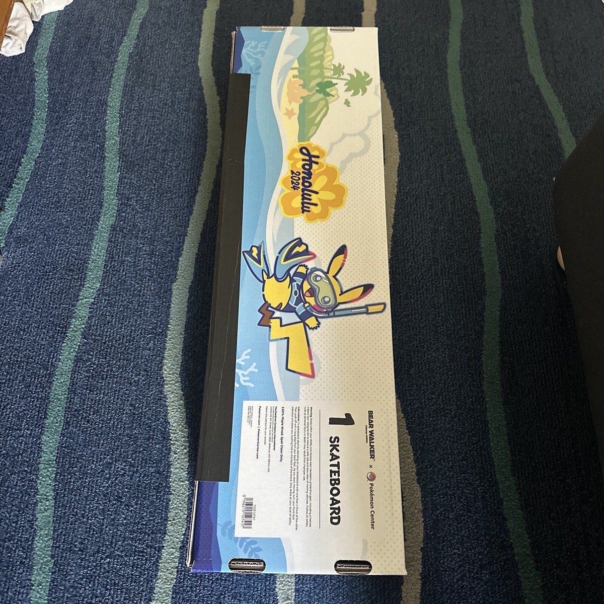 WCS 2024 ホノルル　スケートボード Bear Walker x ポケモン Pokémon WCS 2024 Honolulu Skateboard Bear Walker Limited 750