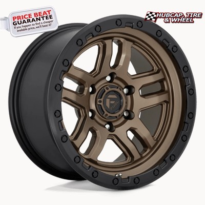FUEL 1PC D702 MATTE BRONZE BLACK BEAD RING - 17X9 - 5X5.0 BP, 1MM Offset 1 Wheel