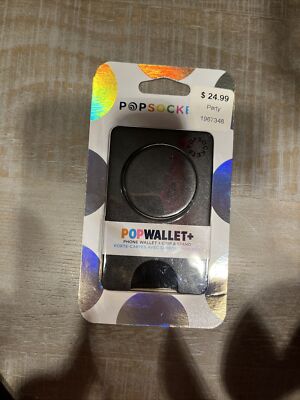 PopSockets PopWallet+ con Un PopTop Swappable Integrato per Telefoni Cellulari e Tablet - Cute But Fluffy
