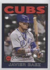 2021 Update 1986 Topps Baseball 35th Anniversary Blue Javier Baez #86B-8 0ey1