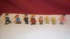 LOT OF ORIGINAL 1962 MARX TV TINYKINS HP HAND PAINTED YOGI BEAR PLAYSET FIGURES