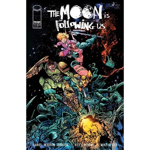 The Moon Is Following Us #1 Cover B Johnson & Spicer Wraparound Variant