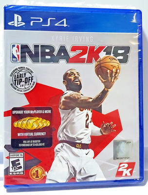 NBA 2K18 Early Tip-Off Weekend (Sony PlayStation 4, 2017) SEALED