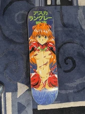 Hook Ups JK Industries Evangelion Asuka skateboard deck
