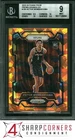 2023 PANINI PRIZM ORANGE ICE #136 VICTOR WEMBANYAMA RC SPURS BGS 9