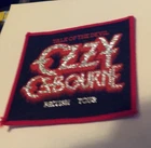 Ozzy Osbourne Talk Of The Devil  vintage 1980s SEW ON CONCERT PATCH