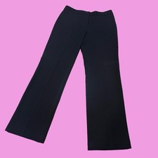 Liz Claiborne Audra Classic Office Pockets Zipper Straight Leg Dress Pants 8 EUC