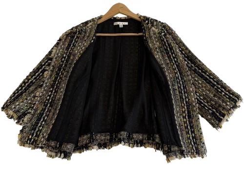 Giacca Cabi Carol Anderson Style 175 Paris foderata in tweed misto lana taglia M #514 - Foto 3 di 11
