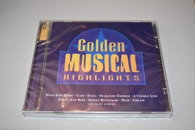 CD VARIOUS   ''GOLDEN MUSICAL HIGHLIGHTS'' NEU in Folie ''2''