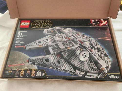 LEGO STAR WARS MILLENIUM FALCON #75257 BUILDING SET NEW RETIRED SEALED
