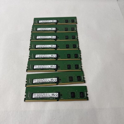 SK Hynix 8GB PC4 2666V Lot Of  8 Sticks Pulled From Working Environment ￼