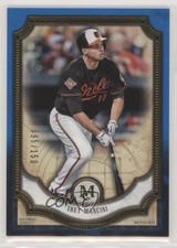 2018 Topps Museum Collection Sapphire 95/150 Trey Mancini #84 6fs