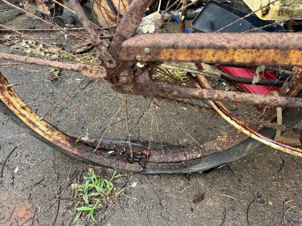 Bicicleta Piloto Firestone Antigua De Colección Rara Para Piezas O Proyecto Foto 4 de 4