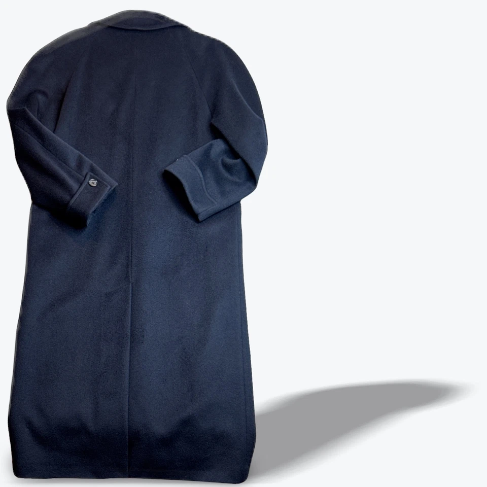 Abrigo de lana Ashley Scott para mujer abrigo largo vintage clásico forrado de cachemira EE. UU. XL Foto 2 de 4