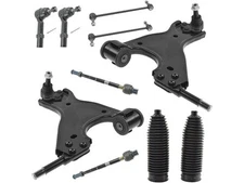 Front Control Arm Ball Joint Tie Rod and Sway Bar Link Kit For Acadia PJ682WR