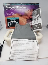 HoMEDICS Shogun Shiatsu Kneading Massager Japanese Shiatsu SM-444 *Tested