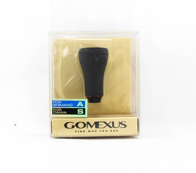 Gomexus TPE20BKBKRD Handle Knob TPE Red 20mm Shimano A , Daiwa S (9690)