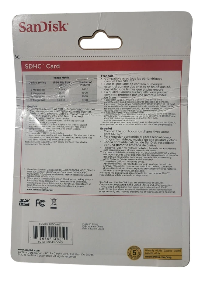 Scan Disc Memory 4GB - Image 2 of 2