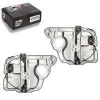 2X Elektrischer Fensterheber Metallplatte Hinten Links Rechts FüR Vw Touran 1T