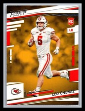 Leo Chenal Rookie Kansas City Chiefs 2022 Panini Prestige #371