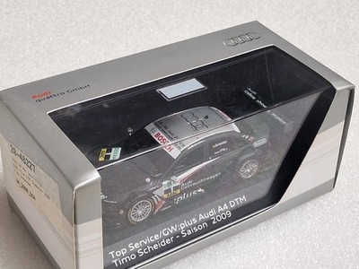  Top Service/GW:plus Audi A4 DTM Timo Scheider  Saison 2009 1:43 Schuco