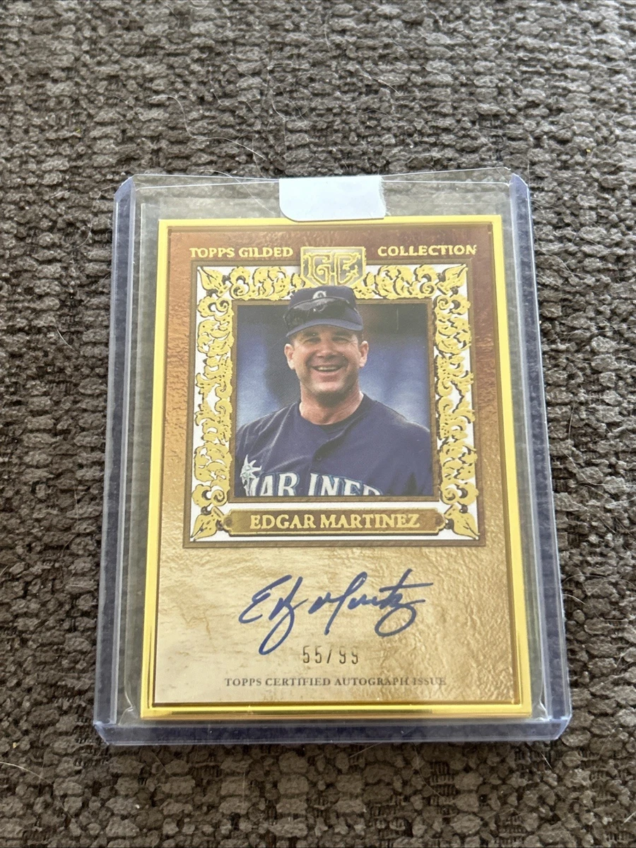 Edgar Martinez Baseball Serial Numbered Sports Trading Cards