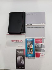 2016 Kia OPTIMA Owners Manual Set With Functions With Case