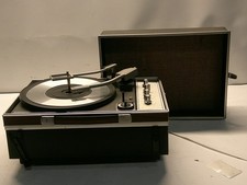 vintage portable record player