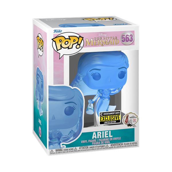Funko Pop Disney Die Kleine Meerjungfrau Ariel Blau Glitzernd #563 Vinylfigur-image