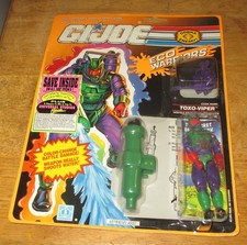Vintage 1990 GI Joe Eco Warriors Toxo-viper  mip moc MINT
