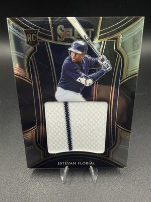 2021 Panini Select Estevan Florial RC Rookie Jumbo Swatch Relic #RJS-EF Yankees
