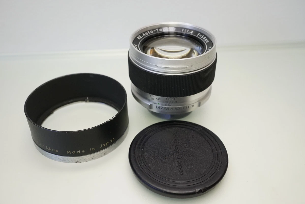 Topcon 58mm f/1.4 Camera Lenses for sale - eBay